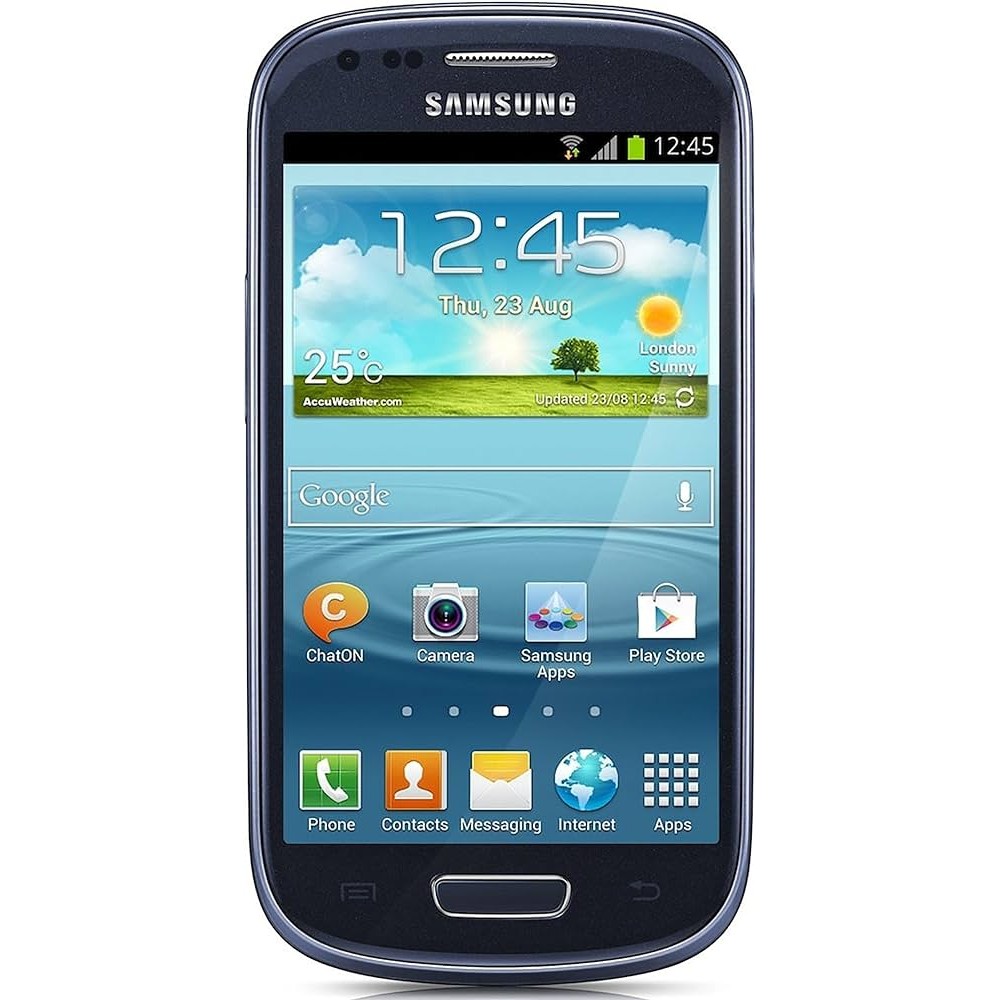 Samsung,Galaxy S3 Mini,4.0 inches,ST-Ericsson NovaThor U8420,1 GB,8/16 GB,5 MP / VGA,1500 mAh,Android 4.1