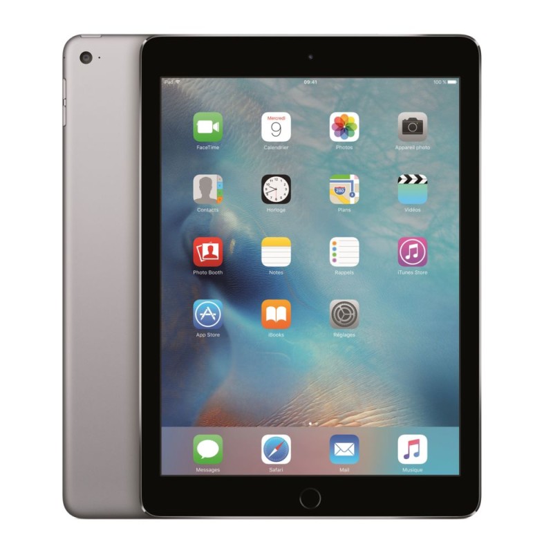 iPad Air 2, 2014, 9.7-inch, 2048x1536, Apple A8X, 2GB, 16GB/32GB/64GB/128GB, 8 MP, 1.2 MP